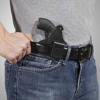 Galco Waistband IWB Belt Holster Compatible with Glock 19/19X/23/31/45 withwo Red Dot - Premium Center-Cut Steerhide