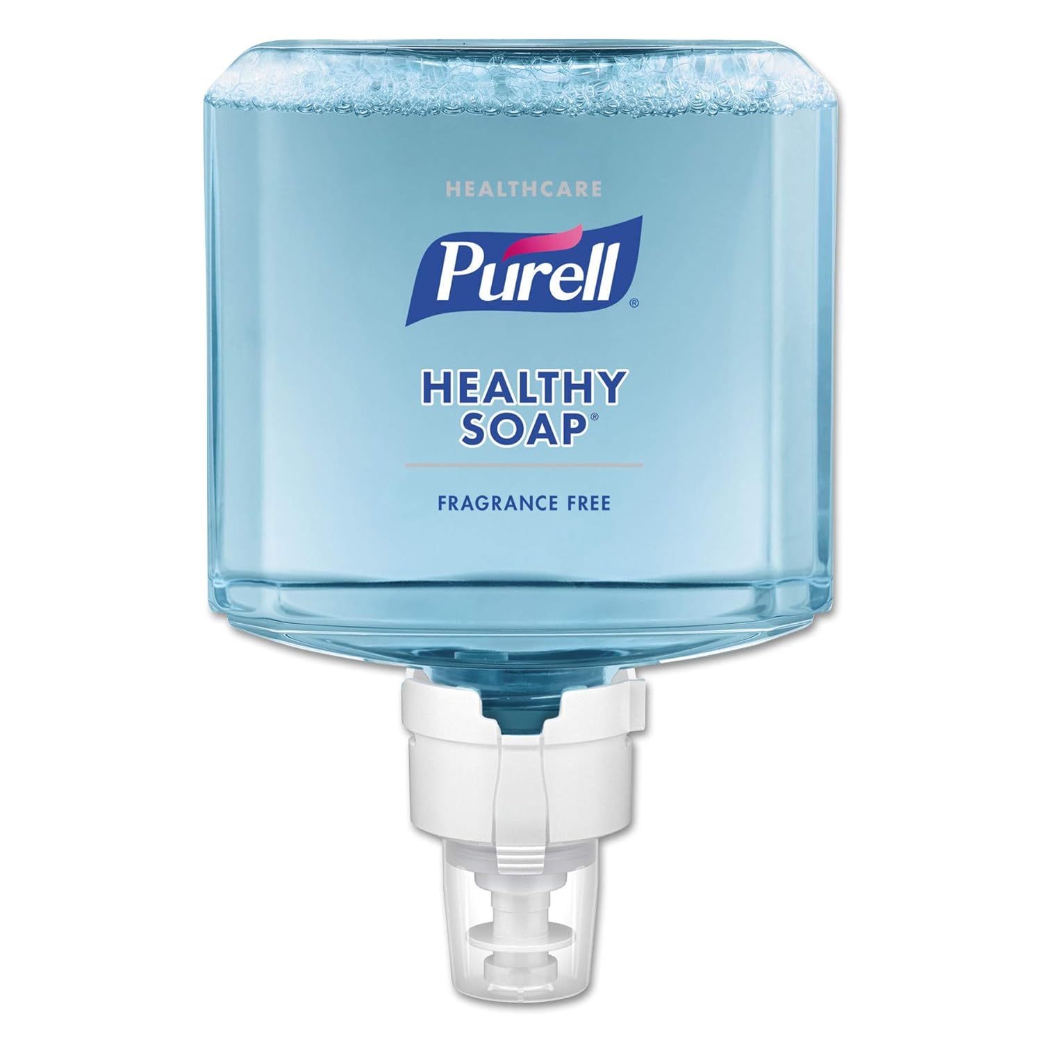 PURELL Brand HEALTHY SOAP Gentle and Free Foam, Fragrance Free, 1200 mL Refill for PURELL ES8 Automatic Soap Dispenser (Pack
