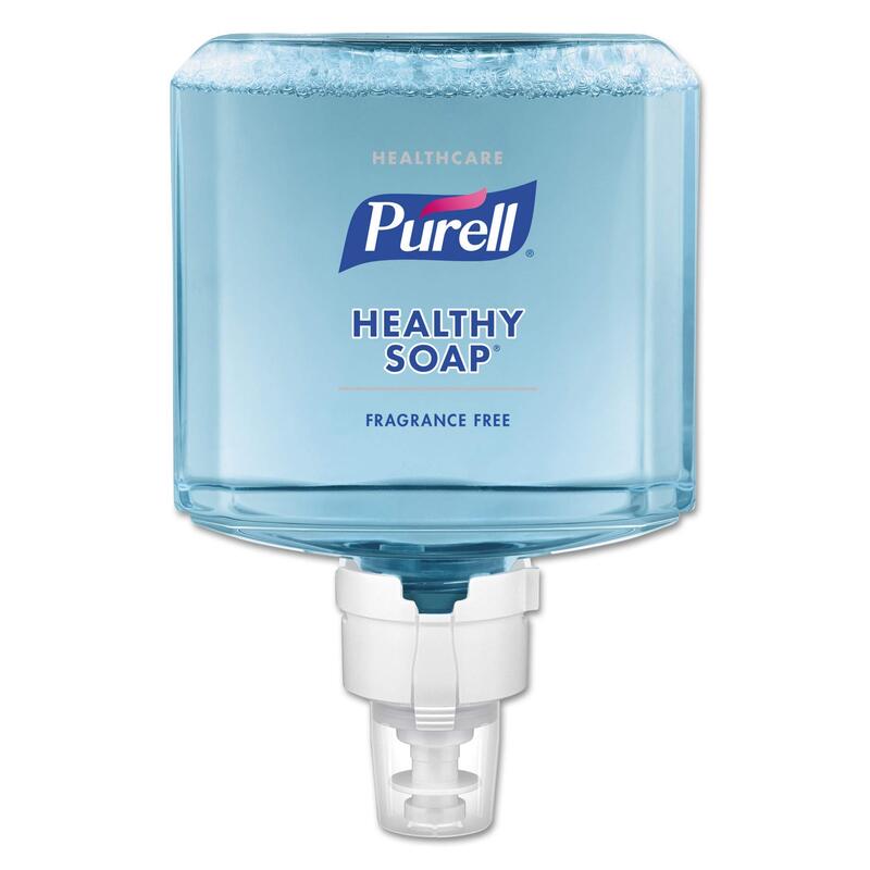 PURELL Brand HEALTHY SOAP Gentle and Free Foam, Fragrance Free, 1200 mL Refill for PURELL ES8 Automatic Soap Dispenser (Pack of 2) - 7772-02 - Manufactured by GOJO, Inc.