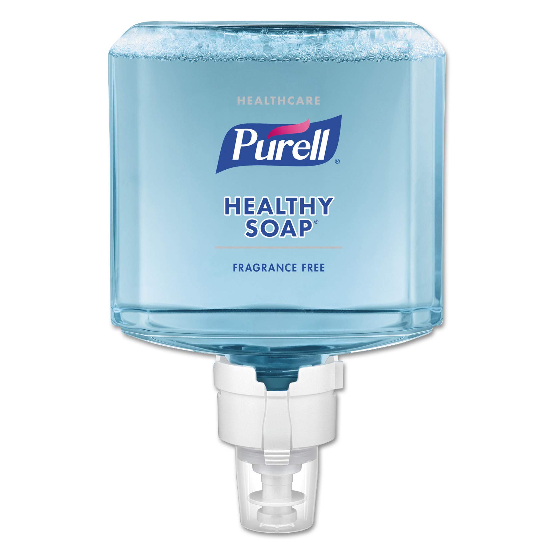 PURELL Brand HEALTHY SOAP Gentle and Free Foam, Fragrance Free, 1200 mL Refill for PURELL ES8 Automatic Soap Dispenser (Pack