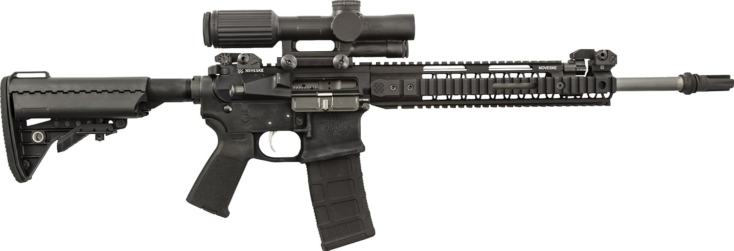 Trijicon VC16-C-1600041 Vcog 1-6x24mm Green Segmented Riflescope, Circle/Crosshair .223/77 Grains Ballistic Reticle