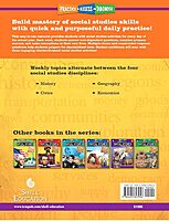 180 Days: Social Studies, Civics for 3rd Grade Practice Workbook for Classroom and Home