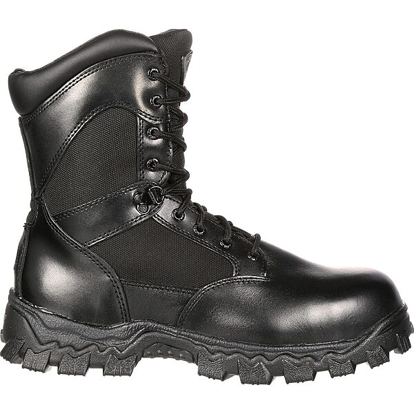 ROCKY AlphaForce Zipper Composite Toe Public Service Boot