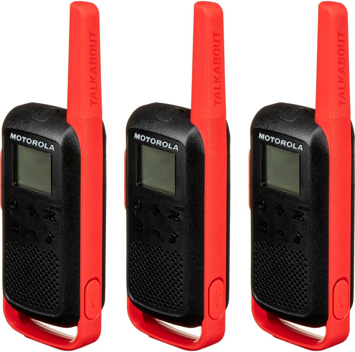 MOTOROLA SOLUTIONS TALKABOUT Two-Way Rechargeable FRS Radios 22 Channel