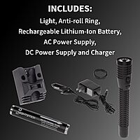 NIGHTSTICK NSR-9924X Polymer Dual-Light Rechargeable Flashlight