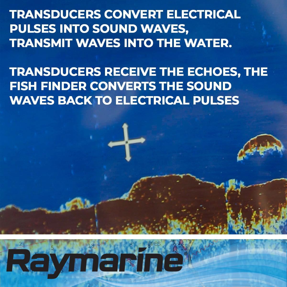 Raymarine Axiom RV-100 RealVision 3D All-in-one Transom Mount Transducer, Black