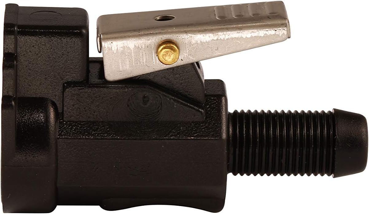 Attwood 8896LP6 Mercury/Yamaha Female Fuel Hose Fitting - 3/8" Barb