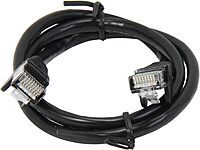 Belkin Cat5e Patch Cable - RJ-45 Male Network - RJ-45 Male Network - 2ft - Black