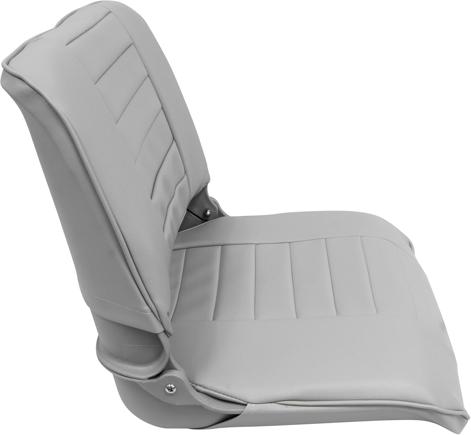 Wise Pro Style Clamshell Fold Down Fishing Seat - Grey