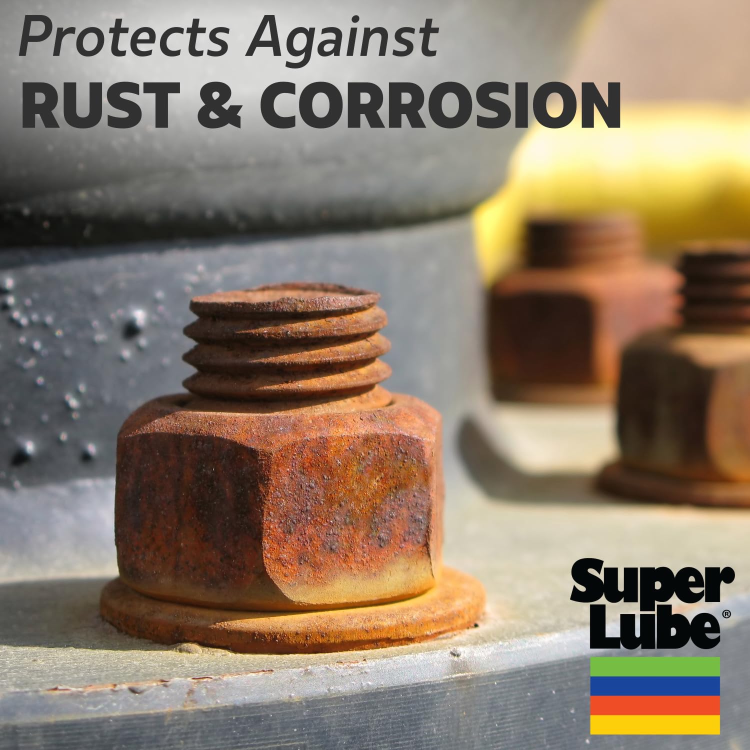 Super Lube Metal Protectant & Corrosion Inhibiter (Translucent Clear, 11oz Aerosol) | High Dielectric Constant | Loosens