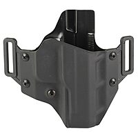 Crucial Concealment Covert OWB Kydex Holster, Right Hand, Black