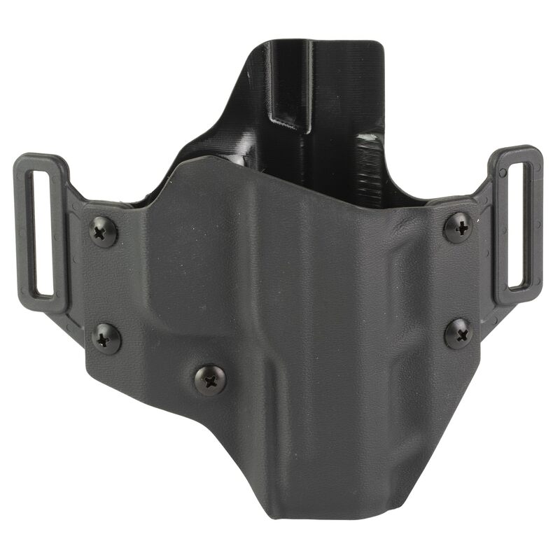 Crucial Concealment Covert OWB Kydex Holster, Right Hand, Black