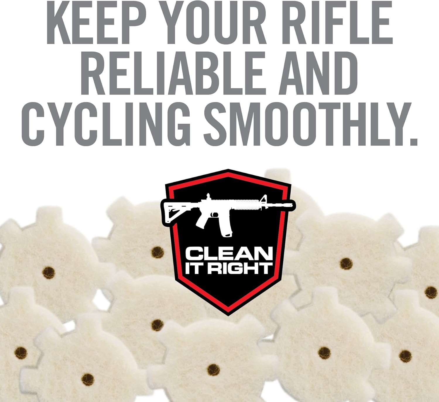 Real Avid .223 Chamber Cleaning Pads 20 Pack