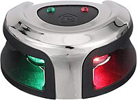 ATTWOOD LightArmor 2-Mile LED Navigation Lights 304 Stainless