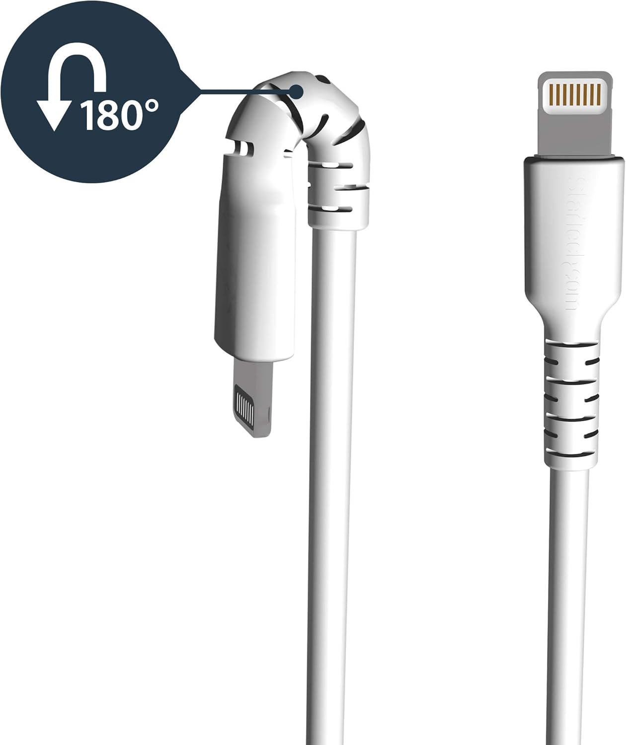 StarTech.com Durable USB-A to Lightning Cable - MFi Certified, Aramid Fiber