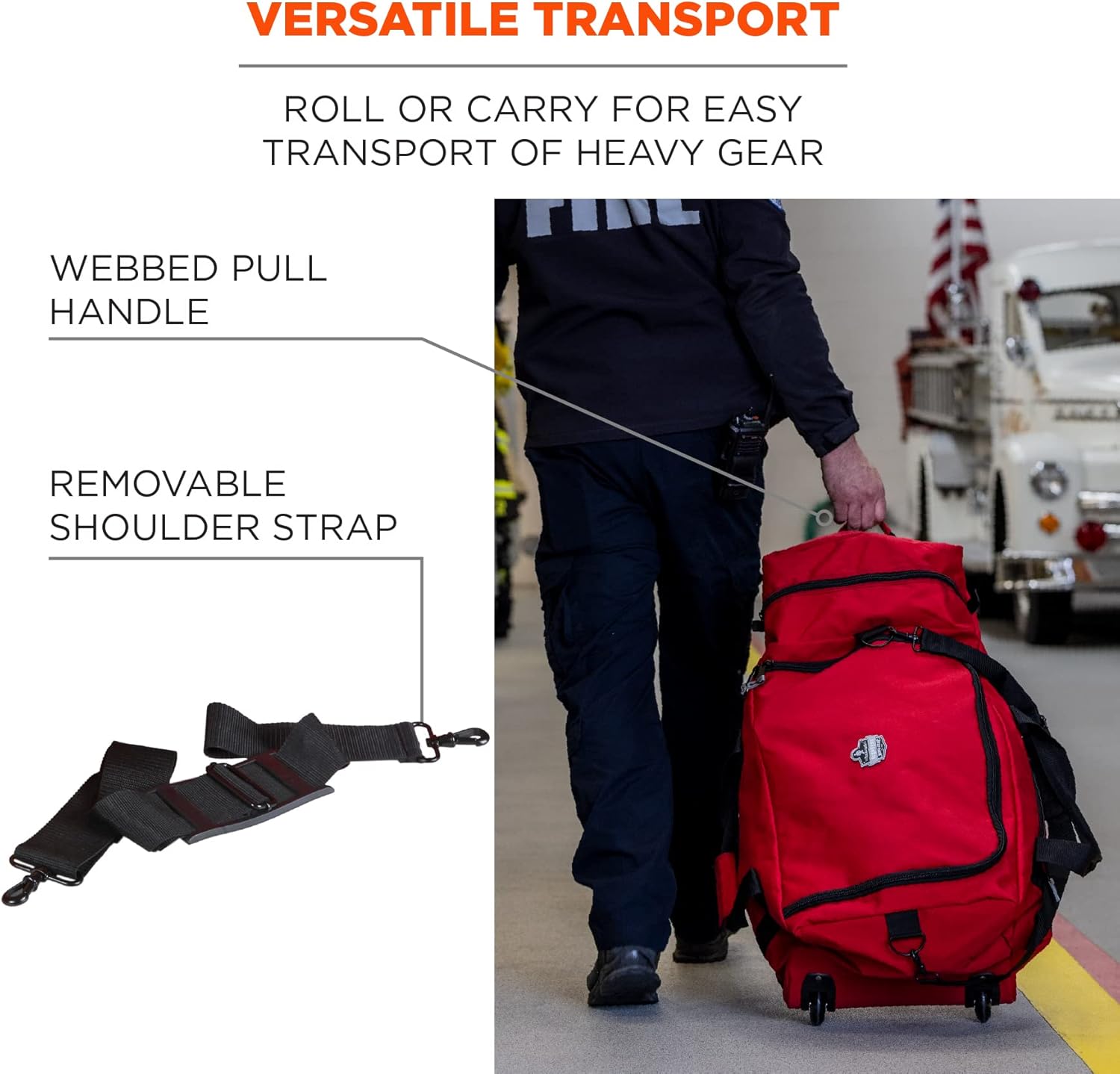 Ergodyne Arsenal 5005 Large Fire & Rescue Gear Bag