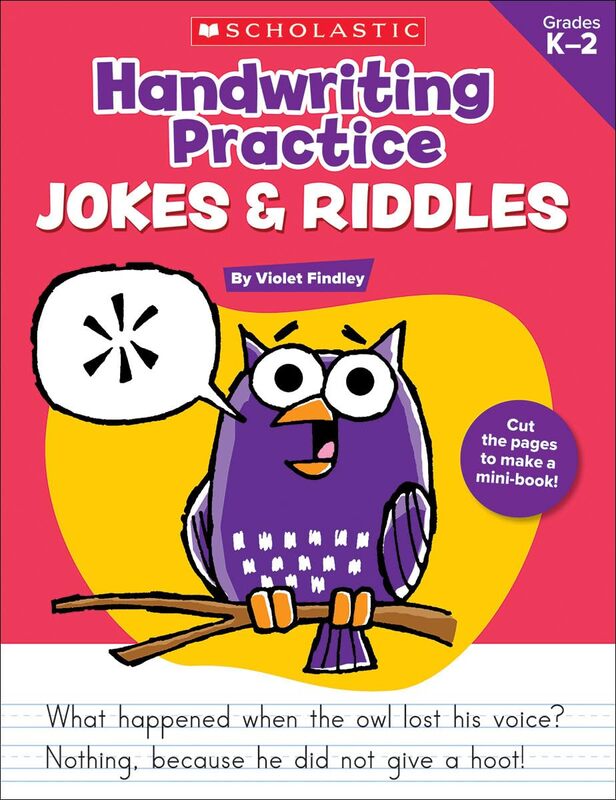Scholastic Handwriting Practice: Jokes & Riddles