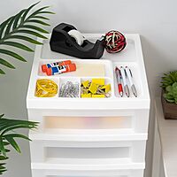 IRIS Storage Cart with Organizer Top