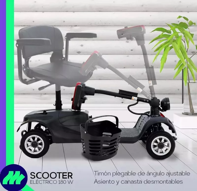 Scooter Eléctrico Ligero Ajustable