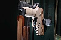 Pachmayr 03190 Pac-Mag Gun Storage Magnet, Matte Black