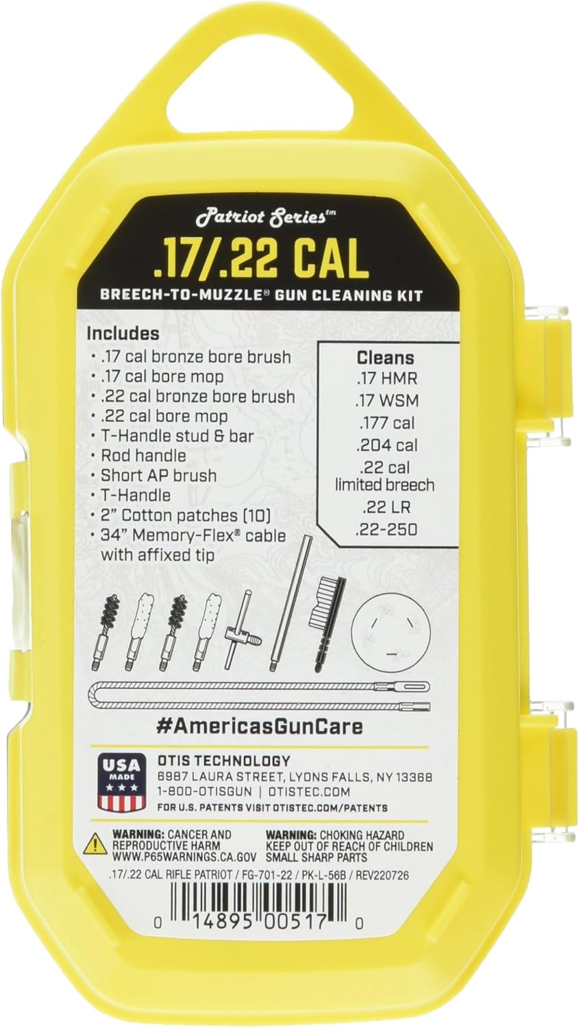Otis Technology Patriot Series Breech-to-Muzzle Cleaning Kits