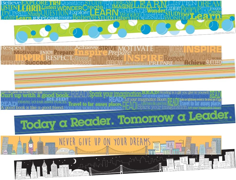 BARKER CREEK Double-Sided Bulletin Board Borders