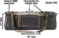 Lyman TAC-MAT HD Long Range Shooting Mat, Black