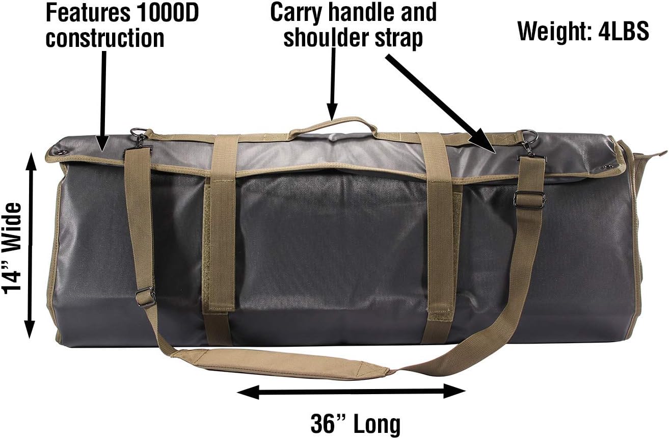 Lyman TAC-MAT HD Long Range Shooting Mat, Black