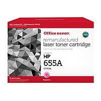 Office Depot Remanufactured Magenta Toner Cartridge Replacement For HP CF453A, OD655AM