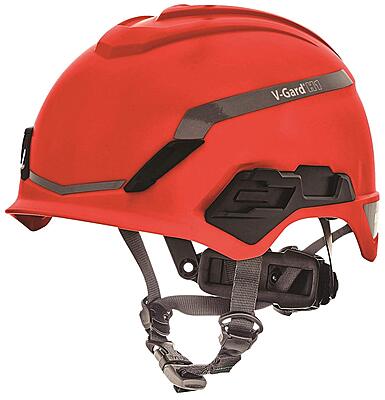 MSA V-Gard H1 Helmet with Fas-Trac III Ratchet Suspension