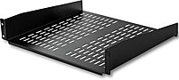 StarTech.com 2U Server Rack Shelf - Universal Vented Rack Mount Cantilever Tray for 19" Network Equipment Rack & Cabinet