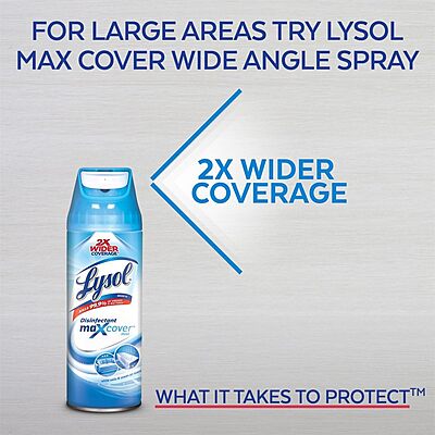 Lysol Professional Disinfectant Spray, Crisp Linen, 19 oz