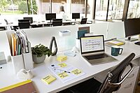 Post-it Notes, 3 in x 3 in, 18 Sticky Notes Pads, 100 Sheets per Pad, The Iconic Canary Yellow Note