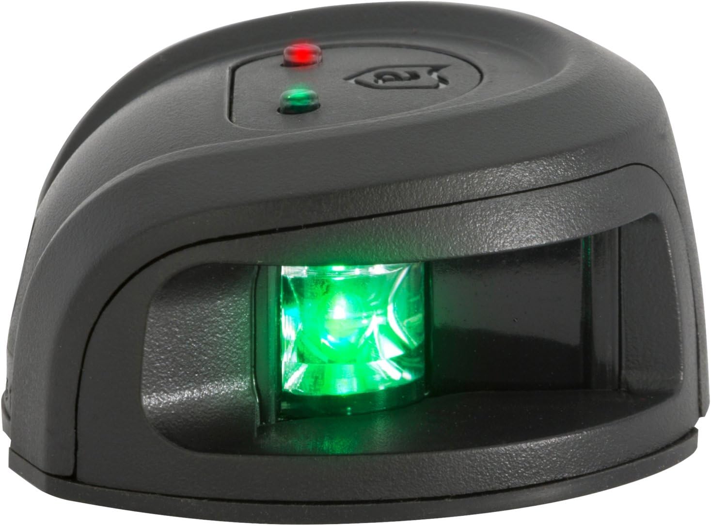 Attwood LightArmor Bow Mount Navigation Light - Composite Black - Bi-Color - 2NM