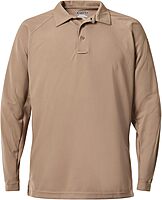 VERTX Mens Coldblack Long-Sleeve Tactical Polo Shirt