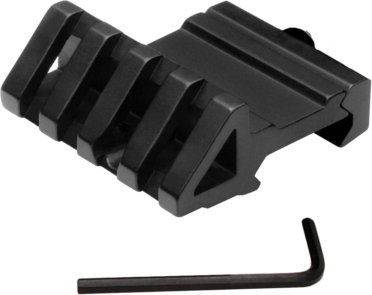 NCSTAR MPR45 45 Degree Offset Rail Mount, black, Picatinny