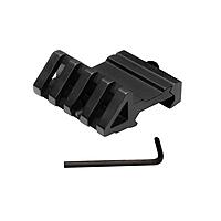 NCSTAR MPR45 45 Degree Offset Rail Mount, black, Picatinny