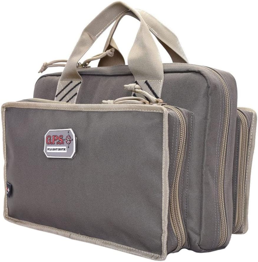 G.P.S. Pistol Range Bag with Mag Storage & Dump Cup