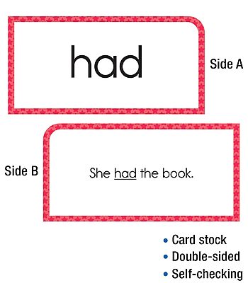 Carson Dellosa 102 Basic Sight Words Flash Cards Kindergarten, Flashcards for Kids Ages 6 and Up