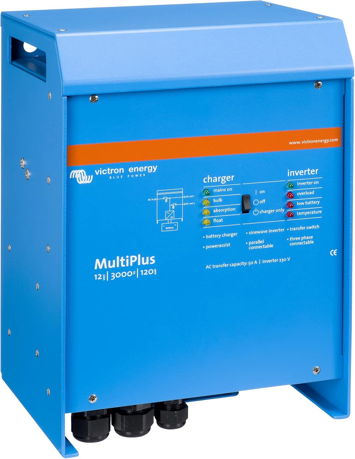 Victron Energy MultiPlus 12V 3000VA Inverter/Charger