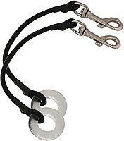 TACO Marine COK-0021-2 Glass Eye with Shock Cord - 12", Pair , Black