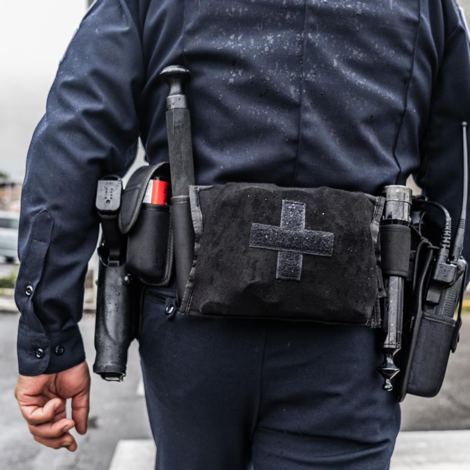 Hero's Pride Ballistic OC Pepper Spray Holder - Fits MK2 MK3 MK6 Canisters - Compatible with 2-1/4" Duty Belts
