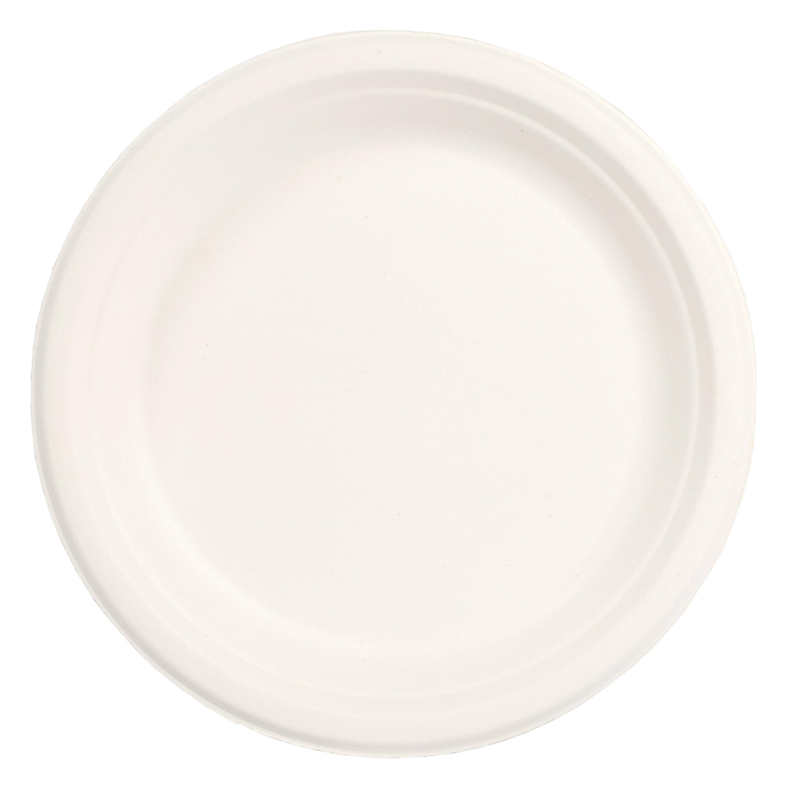 STALKMARKET 100% Compostable Natural Plant Fiber Plates