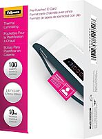 FELLOWES Hot Laminating Pouches for ID Cards