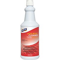 Genuine Joe Acid Bowl Cleaner - For Toilet Bowl - Ready-To-Use - 32 fl oz - Recommended For: Stain Remover - Pleasant Scent - Aqua Marine - 99676