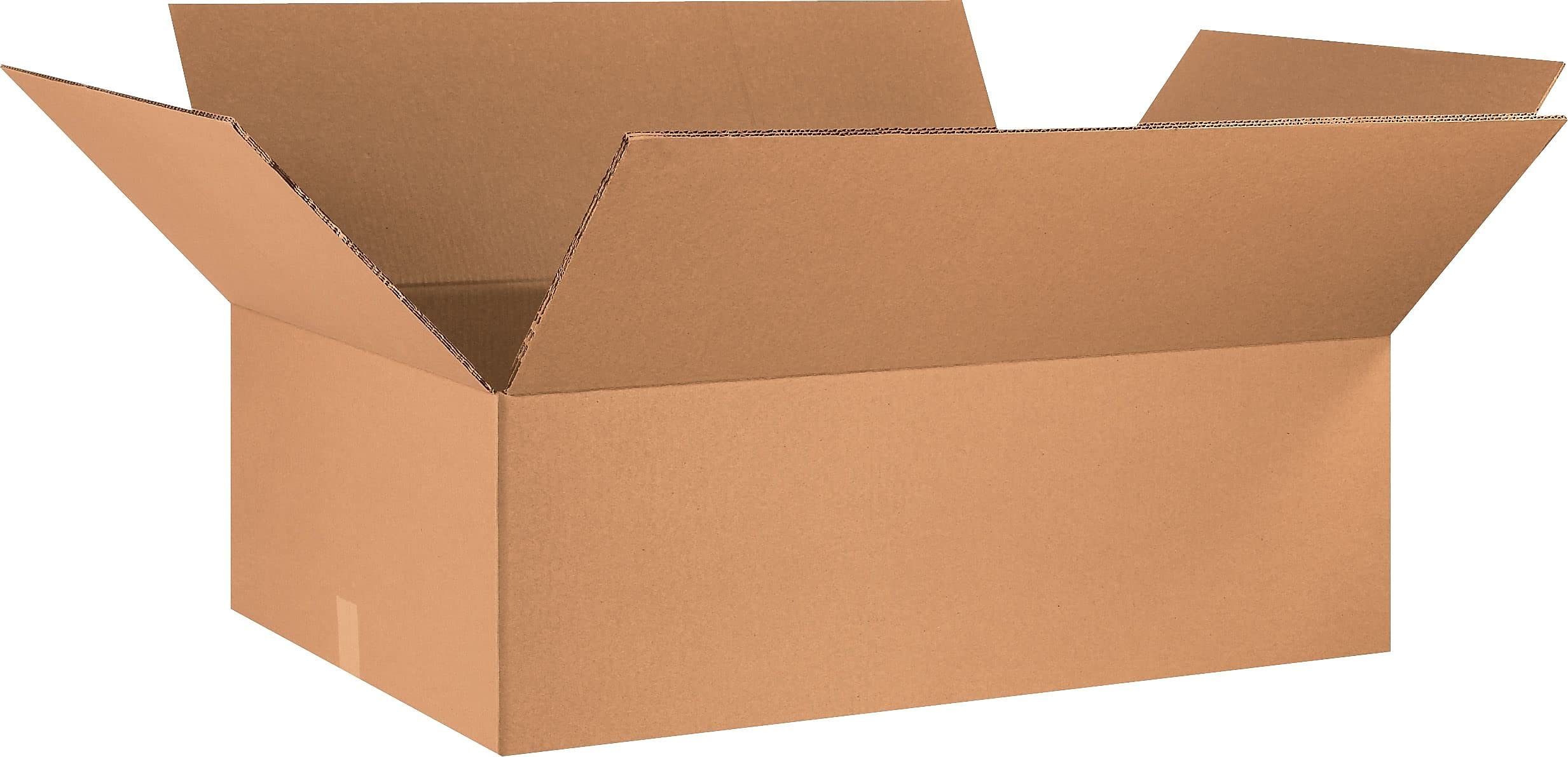 Heavy-Duty Corrugated Shipping Box: 36" Long, 24" Wide, 12" High