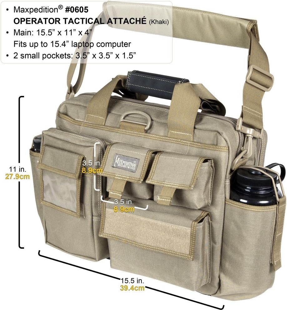 MAXPEDITION Operator Tactical Attache Black