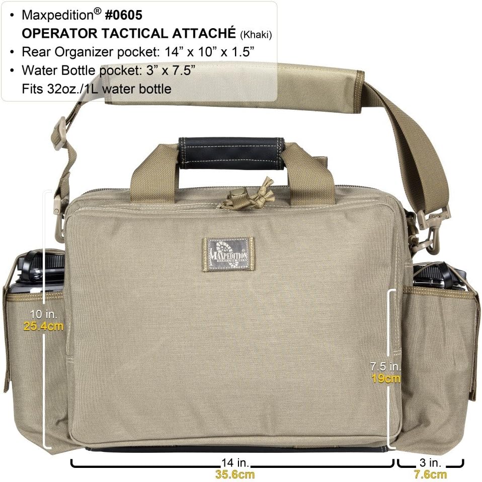 MAXPEDITION Operator Tactical Attache Black
