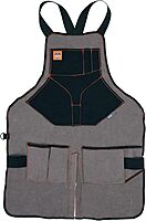 Ergodyne - 13696 Arsenal 5705 Full Length Tool Work Apron, 13-Pockets, Gray