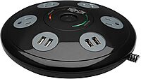 Tripp Lite Conference Surge Protector 4 5-15R 4 USB-A Ports 6ft Cord Black (TLP406USBUFO)